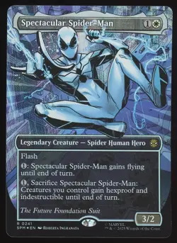 2025 MTG Spectacular Spider-Man Raised Foil SPM 0241 - Image 1