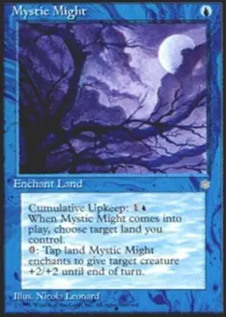 Mystic Might - Ice Age # MTG Magic The Gathering - Image 1