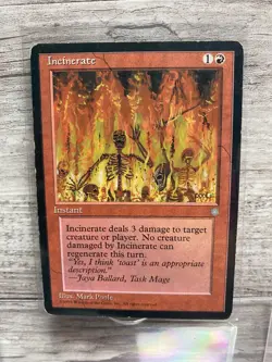INCINERATE Instant MTG Revised Edition Magic - Image 1