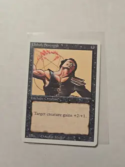 Unholy Strength - Revised Edition - LP - Common - Enchant Creature - Image 1