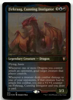 Firkraag, Cunning Instigator (Display Commander) - Thick Stock (Foil) NM Baldur' - Image 1