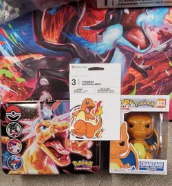 Mega Charizard X Plush Lot - Scorching Tcg Binder - Funko - Pokemon Center - Upc - Image 4