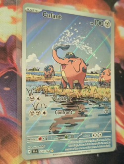 Cufant 76/64 Near Mint Illustration Rare Full Shrouded Fable Pokemon Tcg Holo - Image 3