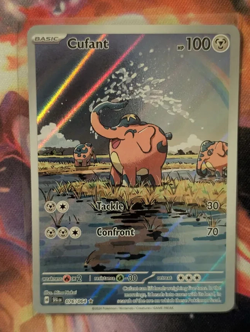 Cufant 76/64 Near Mint Illustration Rare Full Shrouded Fable Pokemon Tcg Holo - Image 4