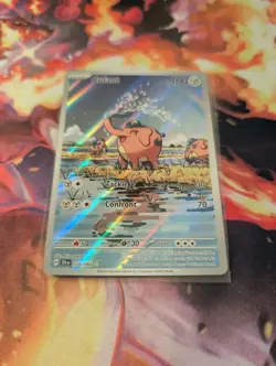 Cufant 76/64 Near Mint Illustration Rare Full Shrouded Fable Pokemon Tcg Holo - Image 5