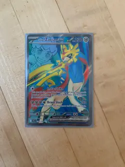 Hop's Zacian ex 176/159 Scarlet & Violet: Journey Together Holo Pokemon TCG - Image 1