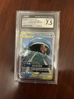 Graded Chinese Pokemon Lot. Vaporeon And Tag Team Cards - Image 4