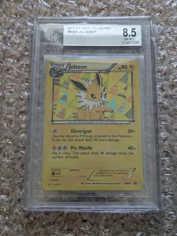 2013 Jolteon Star Promo Holo Pokemon Card Sylveon Collection BW91 PSA BGS 8.5 - Image 1