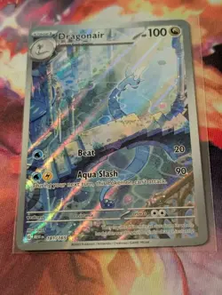 Dragonair 181/165 Near Mint Scarlet & Violet 151 - Illustration Rare Pokemon Tcg - Image 5