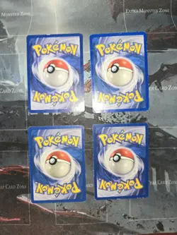 Jungle 4-Card Lot Mankey, Cubone, Rhyhorn, Rhydon Pokemon Vintage - Image 3