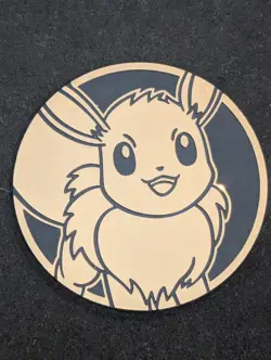 Pokemon TCG Flip Coin Eevee Prismatic Evolutions - Image 1