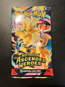 22.5g HEAVY Pokemon TCG: Mega Evolutions Ascended Hero’s Booster Pack Dragonite - Image 2