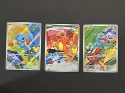 Pokemon TCG First Partner Illustration Collection Series 1 Gen 1 Kanto Set - Image 1
