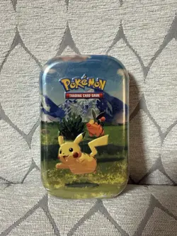 Pokemon TCG: Mega Evolution 2.5 Ascended Heroes Mini Tin Pikachu Art - Image 1