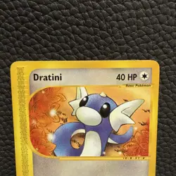 Pokemon TCG Dratini 107/165 Expedition Base Set Non Holo 2002 MP - Image 2