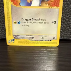 Pokemon TCG Dratini 107/165 Expedition Base Set Non Holo 2002 MP - Image 3