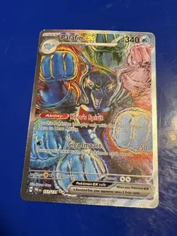 2025 Pokemon TCG Palafin EX 151/131 Prismatic Evolutions Special Illustration - Image 1