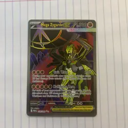 Mega Zygarde Ex Holo Ultra Rare Pokemon Perfect Order 104/088 NM - Image 1