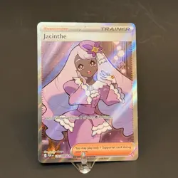 Pokemon TCG Jacinthe 110/088 Full Art Trainer Perfect Order NM/M - Image 1