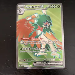 Decidueye ex 100/088 Perfect Order Ultra Rare Full Art Holo Pokemon TCG 2026 NM - Image 1