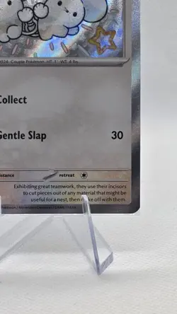 Pokemon TCG Tandemaus Scarlet & Violet Paldean Fates Holo Shiny Rare 209/091 NM - Image 2