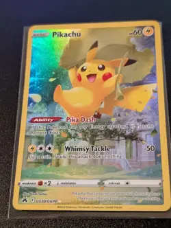 Pikachu GG30/GG70 Near Mint Crown Zenith: Galarian Gallery Holo Pokemon Tcg - Image 5