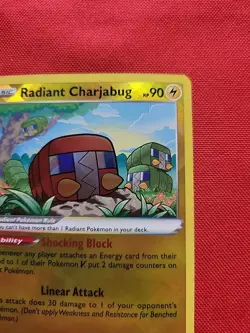 Pokemon: Radiant Charjabug #051/159 Crown Zenith Ultra Rare 2023 - NM - E123 - Image 5