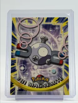 MAGNEMITE 1999 TOPPS POKEMON TV SERIES 2 BLUE LOGO 81 Q0899 - Image 1