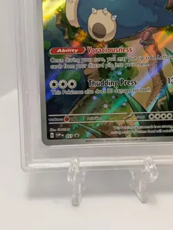 2023 Pokemon SVP EN Black Star Promo 151 ETB Snorlax #051 - PSA 8 - Image 4
