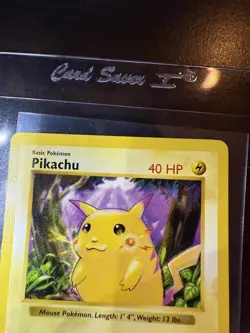 1999 Pokemon Pikachu Base Set Red Cheeks Shadowless 58/102 - Near Mint - Image 4