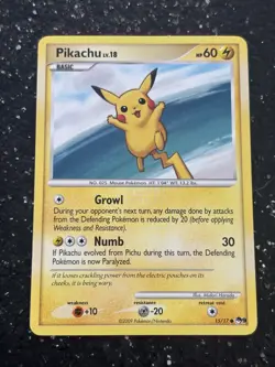 Pokemon TCG Pikachu 15/17 – Pop Series 9 Non Holo - Image 1