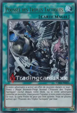Yu-Gi-Oh! Poussee des Triples Tactiques : UR CH01-FR030 - Image 1