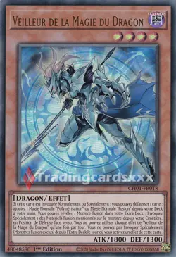 Yu-Gi-Oh! Veilleur de la Magie du Dragon : UR CH01-FR018 - Image 1