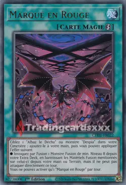 Yu-Gi-Oh! Marque en Rouge : UR CH01-FR022 - Image 1