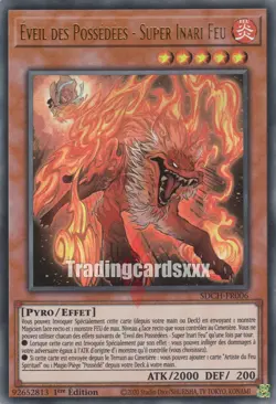 Yu-Gi-Oh! Eveil des Possedees - Super Inari Feu : UR SDCH-FR006 - Image 1