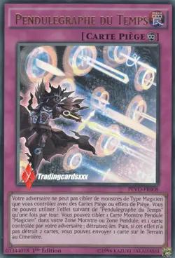 ♦ Yu-Gi-Oh!♦ Time Pendulum Graph (Magician): PEVO-FR008 -VF/Ultra Rare- - Image 1