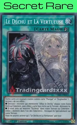 Yu-Gi-Oh! Le Dechu et La Vertueuse : SE CH01-FR019 - Image 1