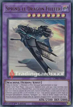 Yu-Gi-Oh! Sprind le Dragon Filefer : UR CH01-FR048 - Image 1