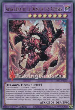 Yu-Gi-Oh! Alba-Lenatus le Dragon des Abysses : UR CH01-FR045 - Image 1