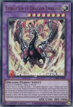 Yu-Gi-Oh! Lubellion le Dragon Embrase : UR CH01-FR044 - Image 1