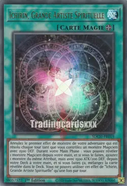 Yu-Gi-Oh! Ichirin, Grande Artiste Spirituelle : UR SDCH-FR019 - Image 1