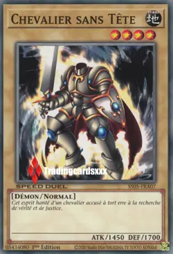 ♦Yu-Gi-Oh!♦ [SD] Chevalier sans Tete : SS05-FRA07 - Image 1
