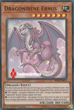 ♦Yu-Gi-Oh!♦ Dragonirene Ernus (Dragonmaid) : MYFI-FR015 -VF/Super Rare- - Image 1