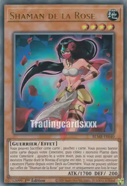 Yu-Gi-Oh! Shaman de la Rose : UR BLMR-FR040 - Image 1