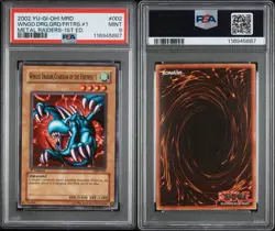Winged Dragon Guardian Of The Fortress #1 MRD-002 1ST EDITION YUGIOH PSA 9 POP26 - Image 4