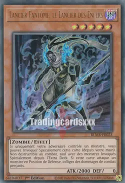 Yu-Gi-Oh! Lancier Fantome, le Lancier des Enfers : UR BLMR-FR023 - Image 1