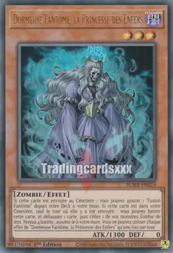 Yu-Gi-Oh! Dormeuse Fantome, la Princesse des Enfers : UR BLMR-FR024 - Image 1
