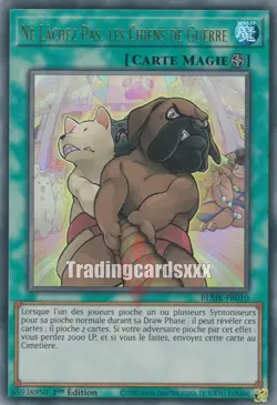 Yu-Gi-Oh! Ne Lachez Pas, les Chiens de Guerre : UR BLMR-FR010 - Image 1