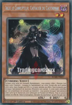 Yu-Gi-Oh! Iblee le Corrupteur, Chevalier du Cauchemar : SE BLMR-FR057 - Image 1