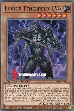 ♦Yu-Gi-Oh!♦ [SD] Lucius Tenebreux LV6 : SS05-FRB09 - Image 1